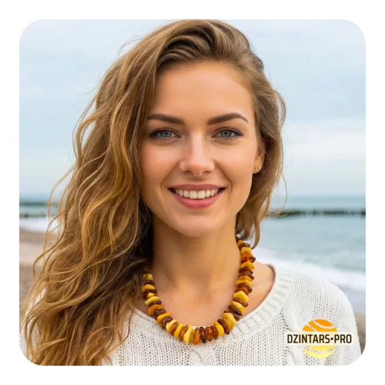 WOMEN'S AMBER NECKLACES